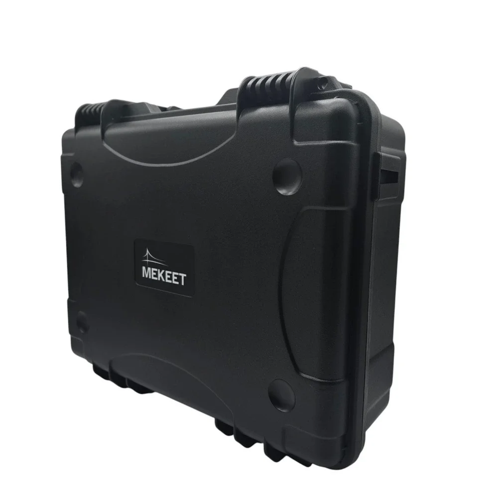 MEKEET Waterproof Hard Case for Starlink Mini Dish Travel Storage with Foam